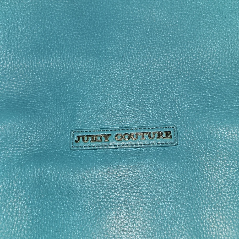 Juicy Couture Leather Turquoise Bag